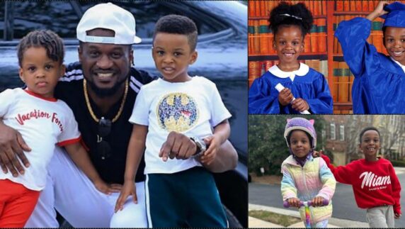 Paul Okoye celebrates their twins on 6th birthday