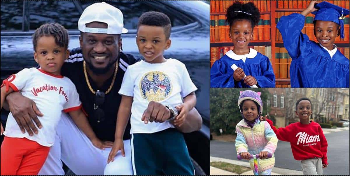 Paul Okoye celebrates their twins on 6th birthday