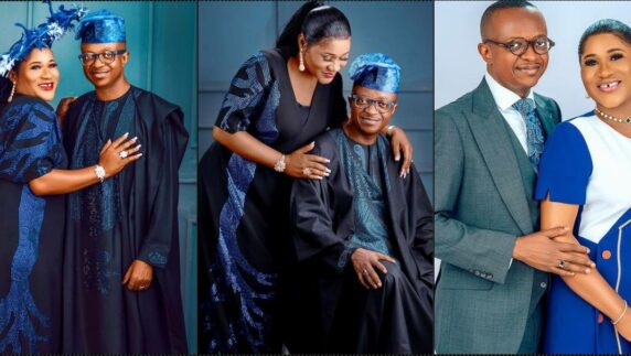 Sunmbo Adeoye marks 10th wedding anniversary with emotional note, 2Face's brother reacts