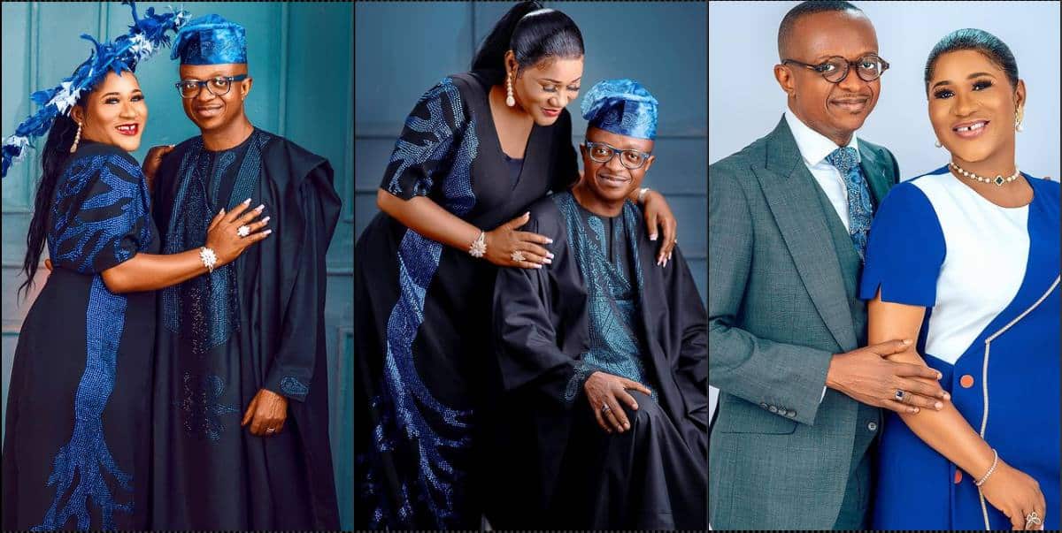 Sunmbo Adeoye marks 10th wedding anniversary with emotional note, 2Face's brother reacts