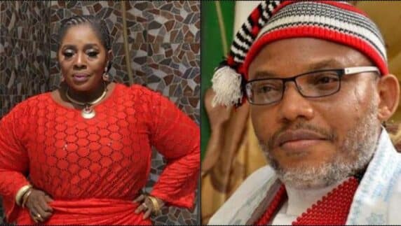 "Release Nnamdi Kanu, unrest in South East will end" — Rita Edochie