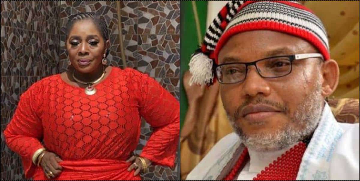 "Release Nnamdi Kanu, unrest in South East will end" — Rita Edochie