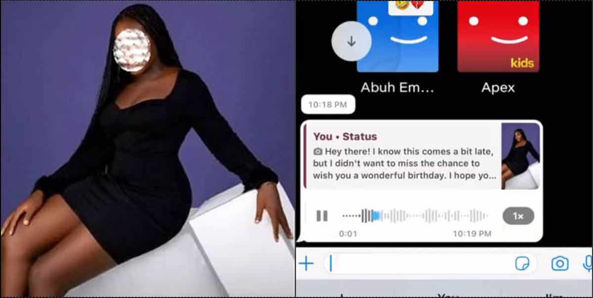 "This one pass you, no go there" — Mother urges son as he posts picture of female friend (Video)