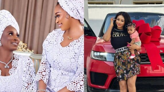 Yetunde Barnabas gifts her mother a new car for birthday celebration