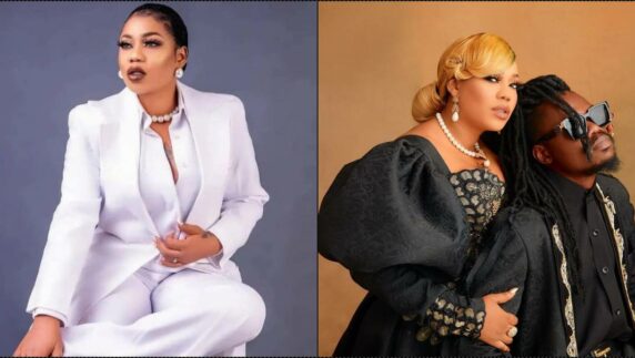 "Bad news excites Nigerians" — Toyin Lawani breaks silence following husband's outburst