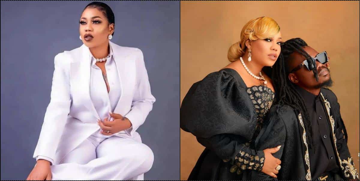 "Bad news excites Nigerians" — Toyin Lawani breaks silence following husband's outburst