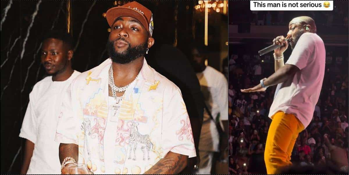Davido brags about 'bed skills' during concert in U.S. (Video)