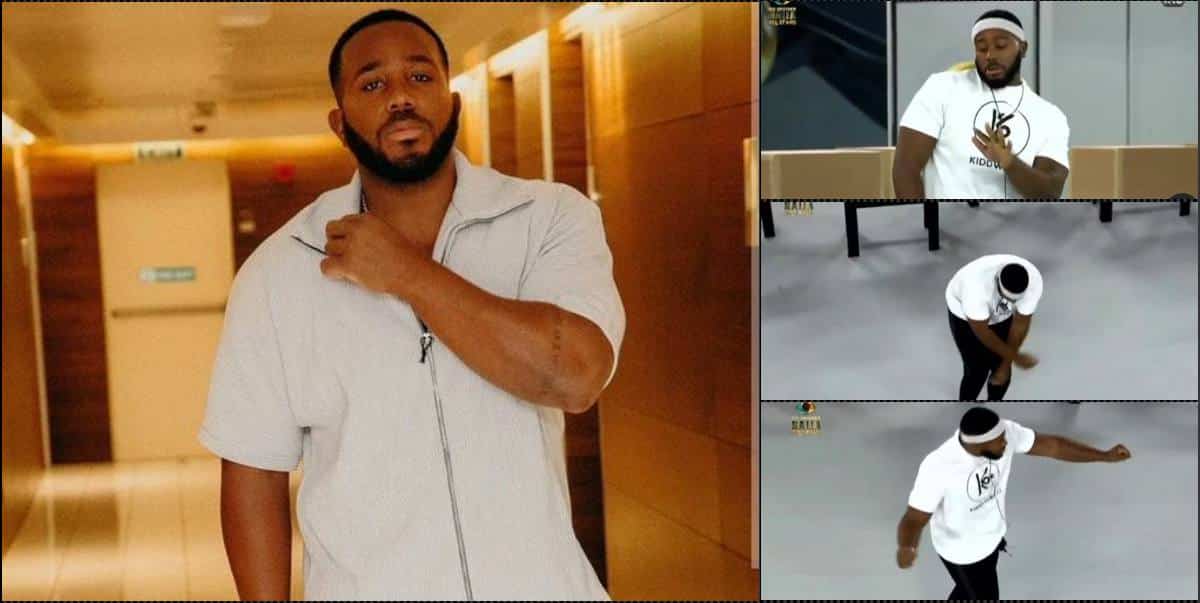 Poco Lee shaking as Kiddwaya shows off impressive dance moves (Video)