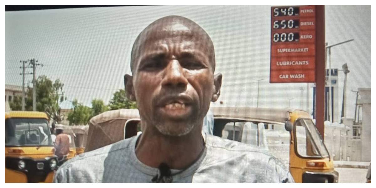 "My children and I voted for Tinubu but we're not getting what we voted for," ― Man laments hardship amidst petrol increase