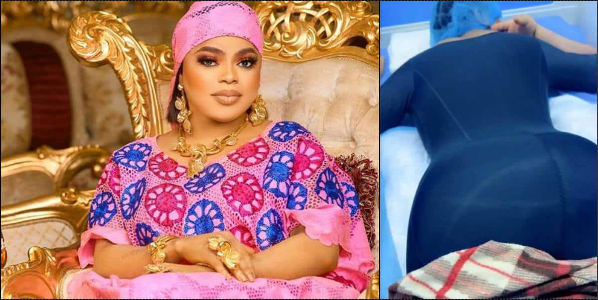 Bobrisky flaunts new bum following successful BBL surgery (Video)