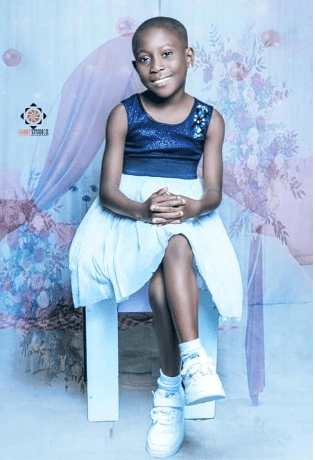 Transformation photos of severely malnourished girl rescued in cross river 6 years ago