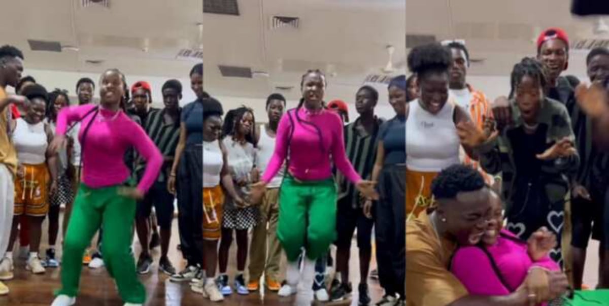 "You too sabi" - Young lady's flawless dance blend takes internet by Storm (Video)