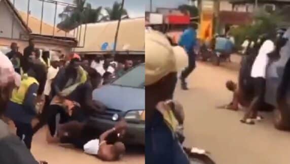 "Calculated Assault" - Police Officer intentionally drives over young man in Edo State, ignites outrage