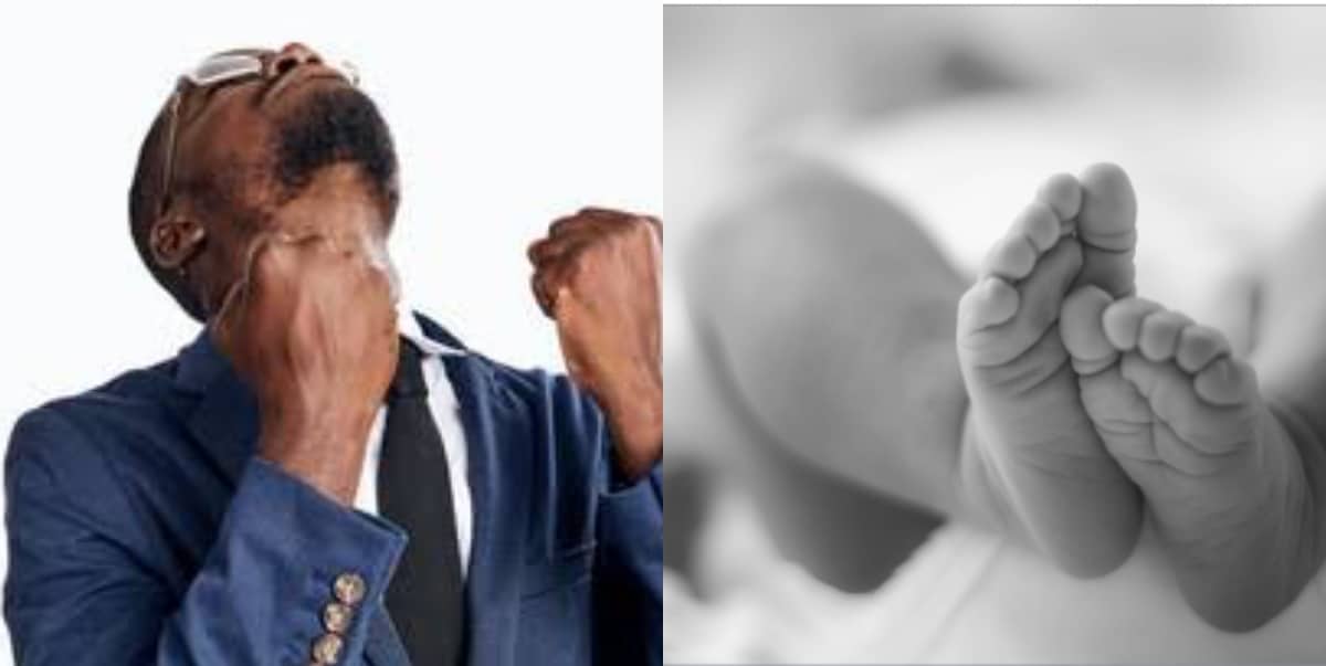 "My wife is alive, my child is hale and hearty" - Man overjoyed as wife gives birth after nearly 8 years of waiting