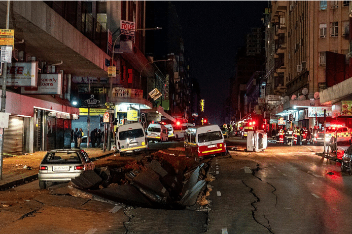 Devastating road blast strikes South Africa, Leaves one dead and dozens injured