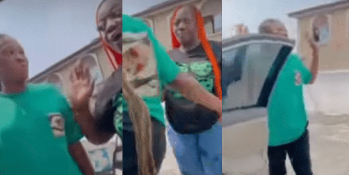Lady fights bestie in public, says she wants to snatch her man