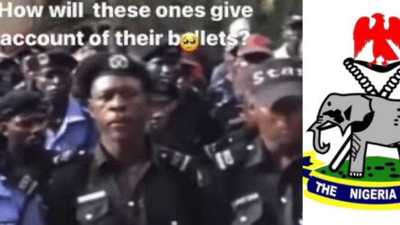 “How this ones wan know constitution?” —Reactions trail embarrassing video of Police officers counting 1-100