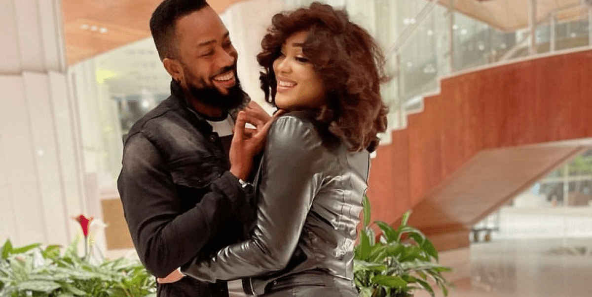 “You this woman”-Frederick Leonard reacts as his wife Peggy Ovire showers him with praises