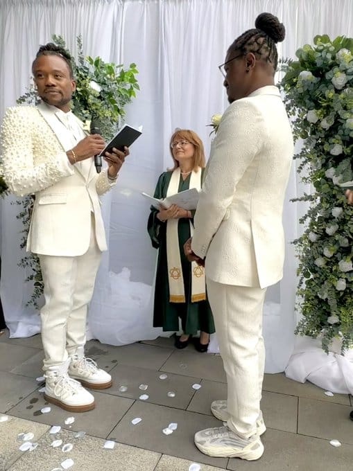 Nigerian gay couple's wedding in Canada