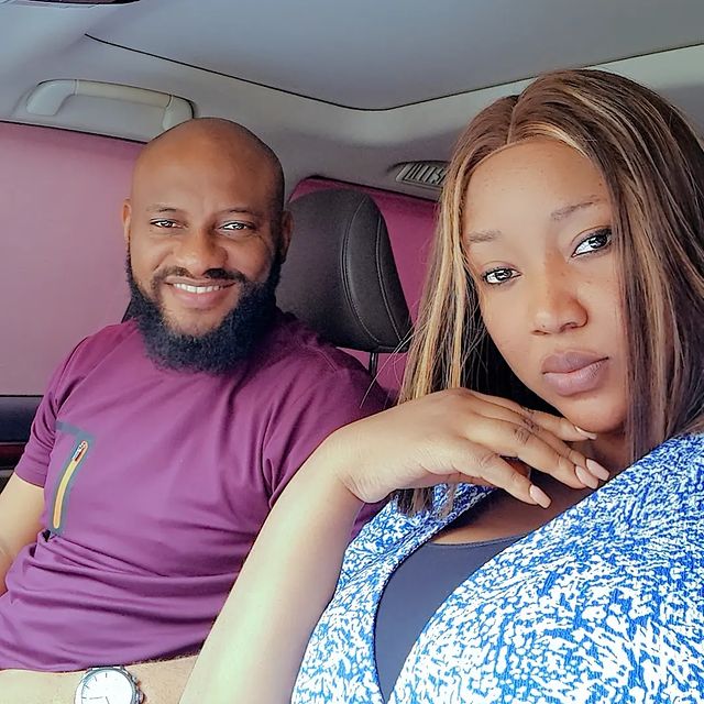 yul edochie and his second wife