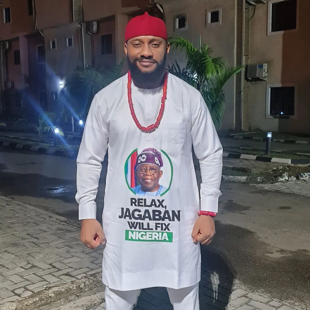 “I believe in him” – Yul Edochie gives himself a new name as he unashamedly declares love for President Tinubu
