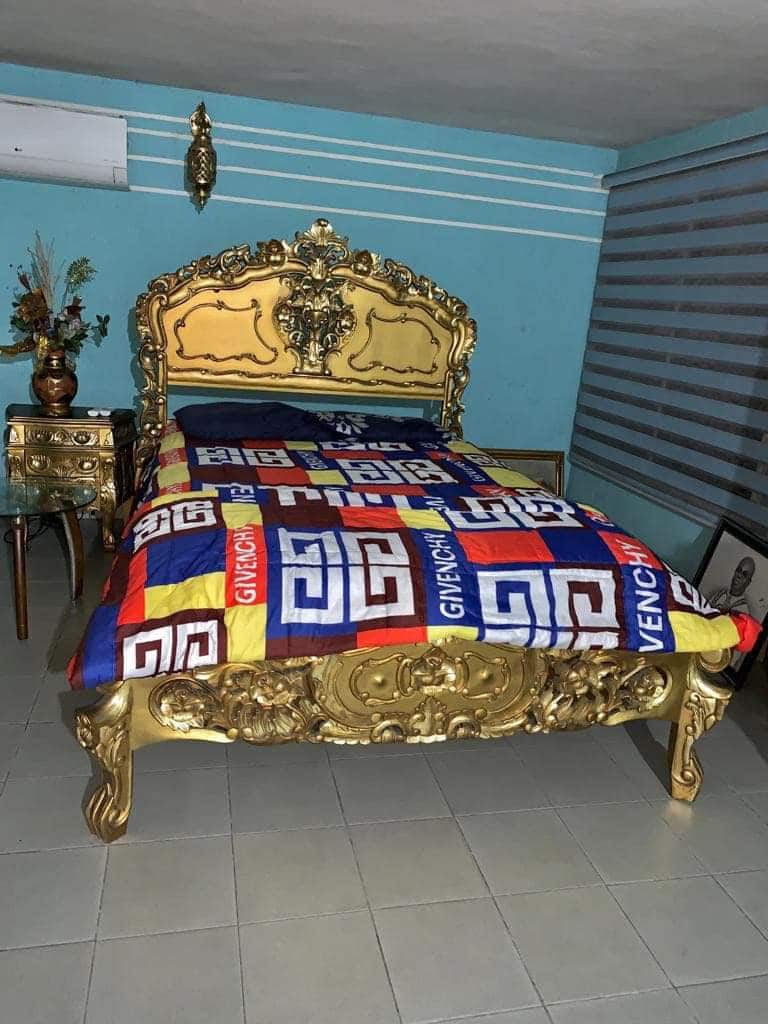 Apostle Chibuzor Chinyere gold bed