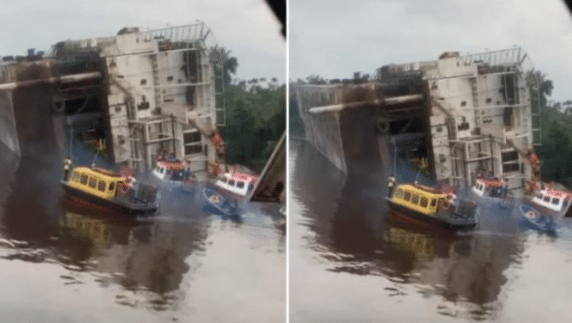 One dead, three missing as oil rig collapses in Delta State