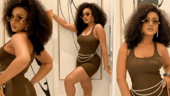 “It looks like Mercy Eke’s own” — Phyna sparks reactions as she shows off her new banging body