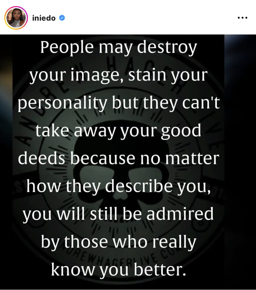 Ini Edo’s post