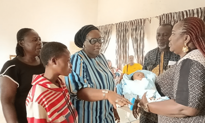 Newborn baby dumped in pit toilet by mother rescued after three days in Anambra