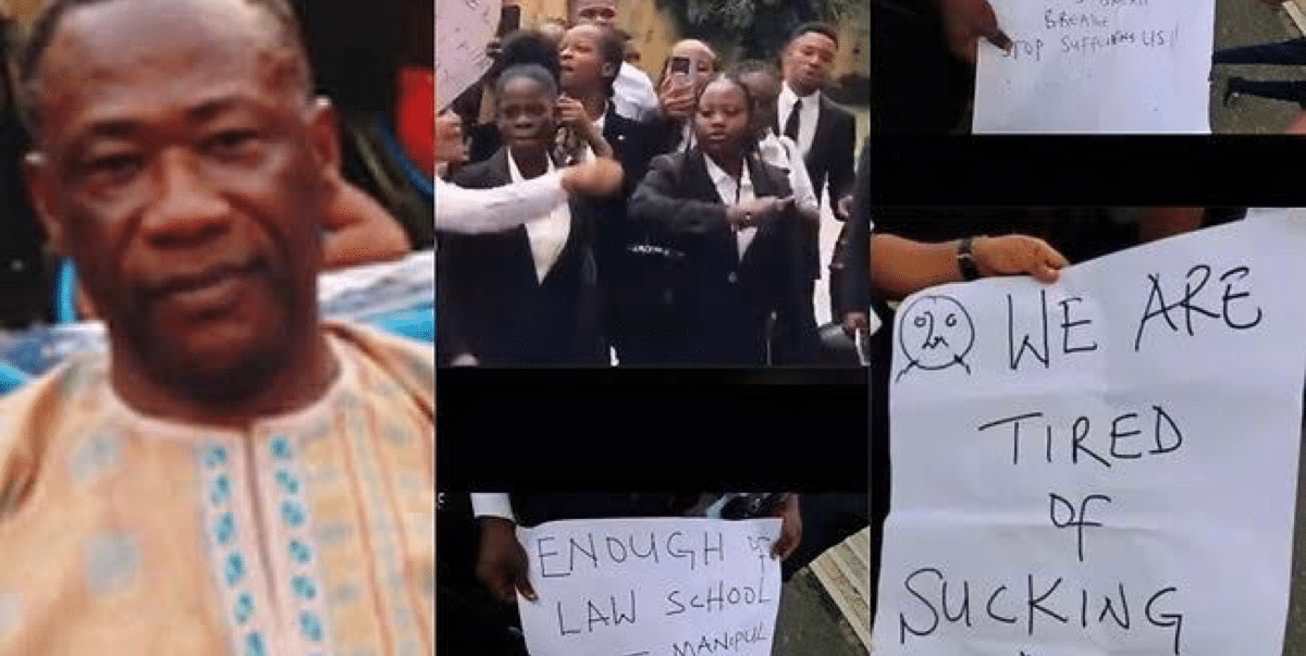 UNICAL dean, Prof. Cyril Ndifon accused of s3xually harassing students speaks