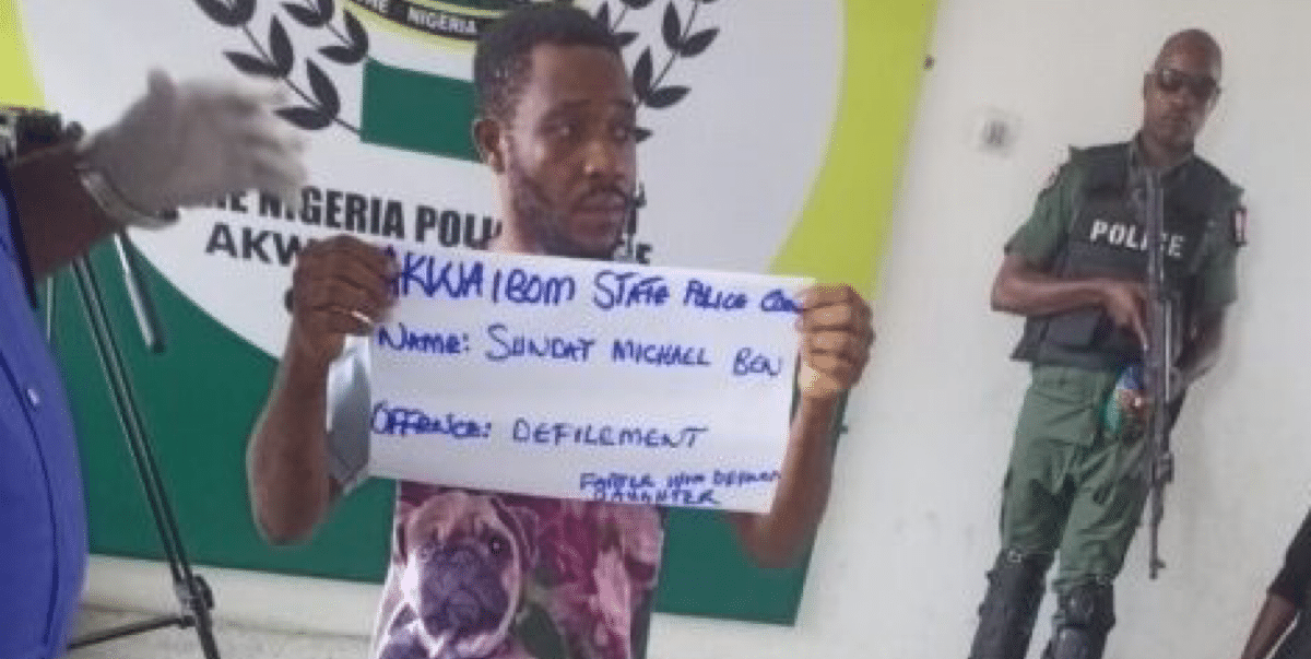 Man defiles his 6-year-old daughter in Akwa Ibom