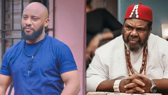 “He wants to ridicule his father”-Netizens blast Yul Edochie for tackling his father, Pete Edochie