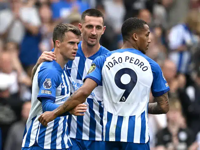 Brighton runs riot on newly promoted Luton Town