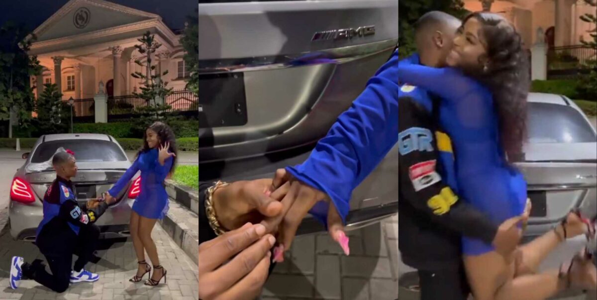 Ola of Lagos proposes to his lover