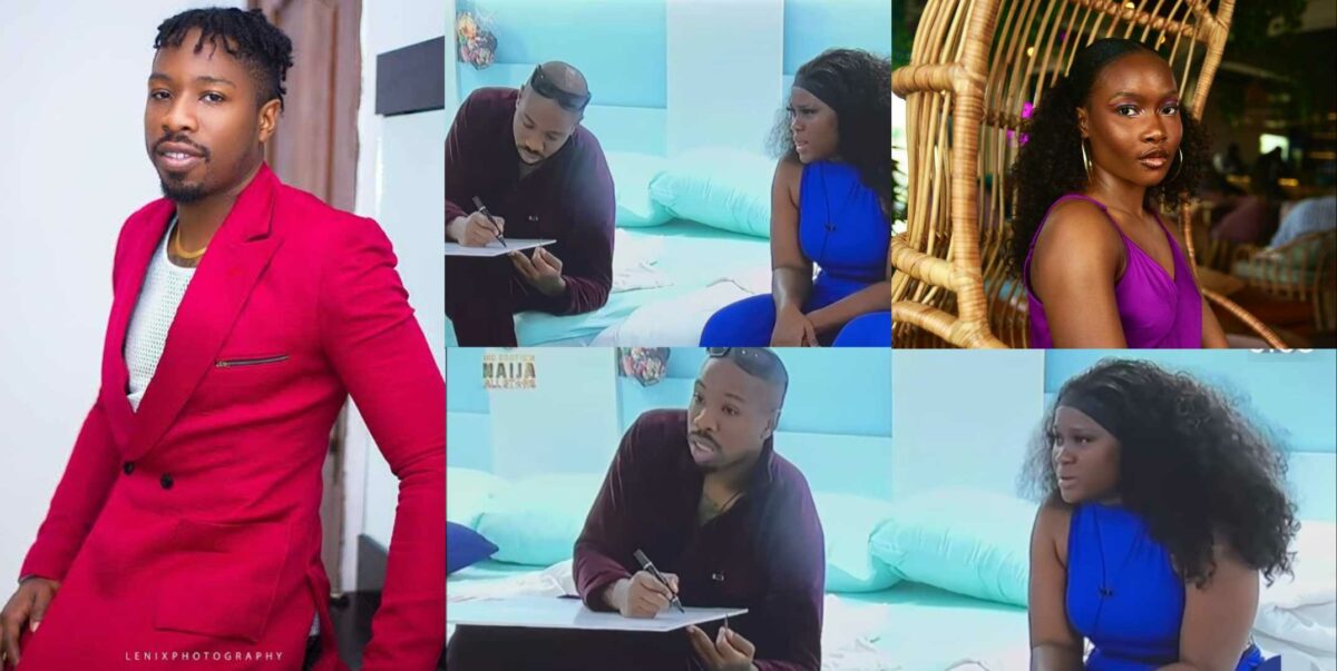 Ike helps Ilebaye in suggesting names of likely perpetrators of the cloth-scattering act