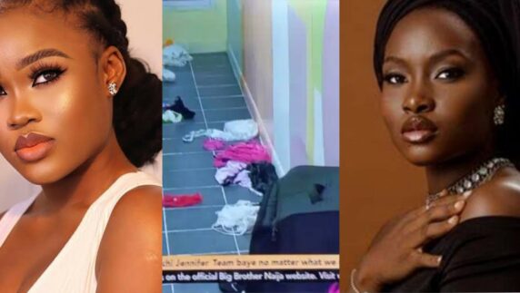 CeeC reacts to Ilebaye’s clothes getting thrown on the floor