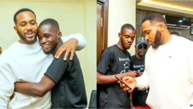 "Great news coming soon" - Davido's cycling fan announces after meeting up with Kiddwaya