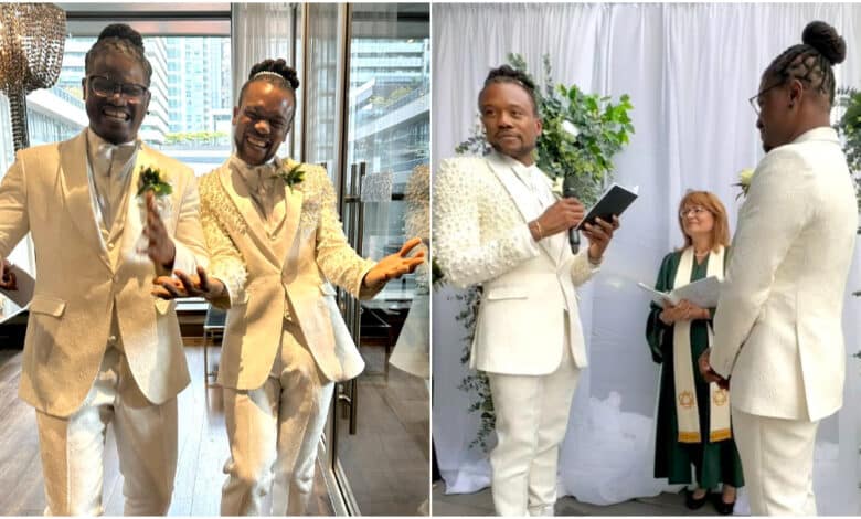 Nigerian Couple's Heartwarming Wedding in Canada"