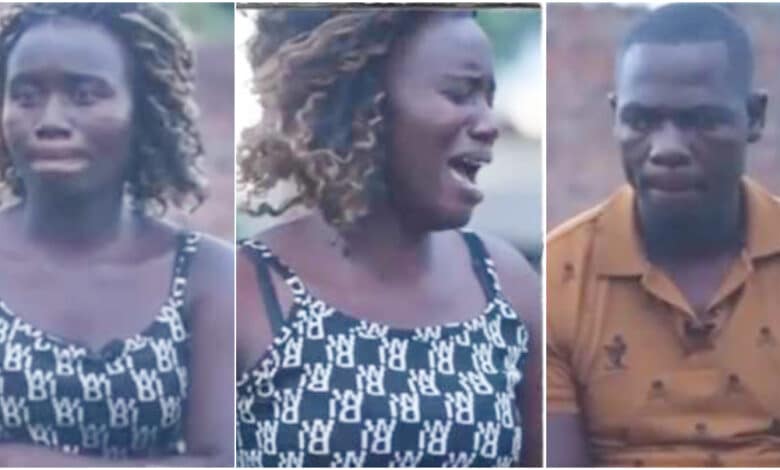 Woman cries bitterly as DNA test confirms her husband isn't biological father of her child