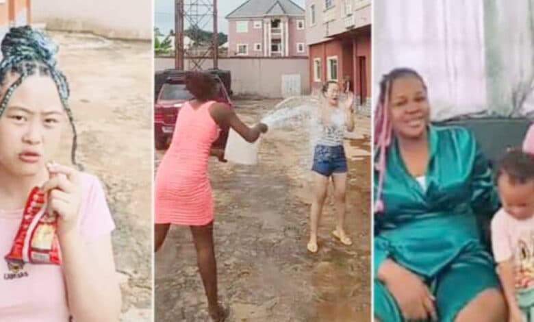 Oyinbo lady who relocated to Nigeria with husband shares her joyful transition to Nigerian lifestyle (Video)