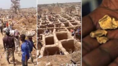  Nigerian man exposes gold mine located in Zamfara (Video)