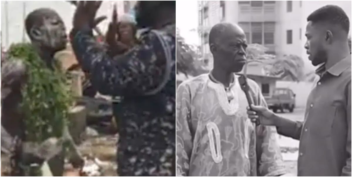 "If I were a bad person, I would've used my powers to disappear" - Fetish priest speaks about his spiritual power after arrest (Video)