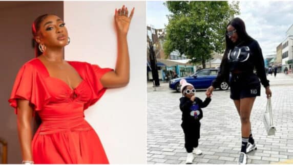 "Every second with you is Love” - Ini Edo gushes over daughter as they vacation in style