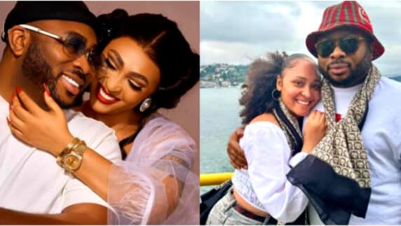 "Tonto serves a living God" - Reactions as marriage of Churchill Olakunle and Rosy allegedly hits the rock