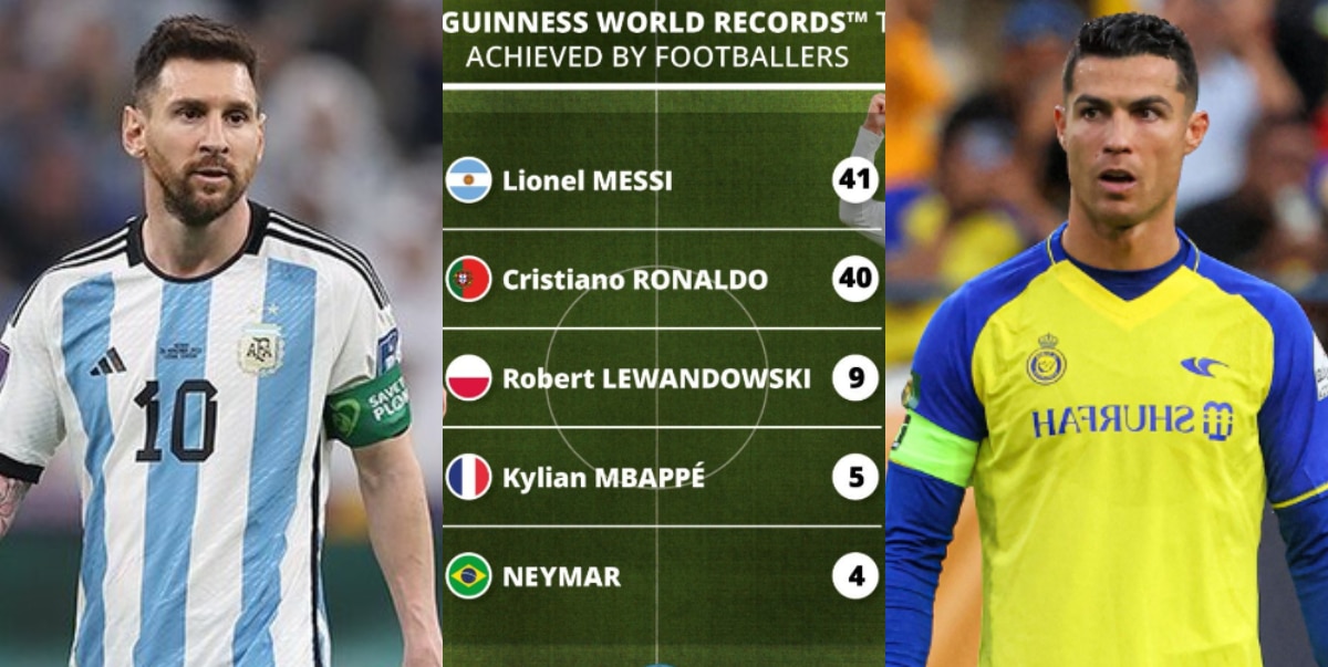 messi: Lionel Messi surpasses Cristiano Ronaldo's record for most