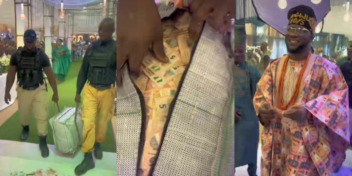 Big man 5 10 sack naira notes