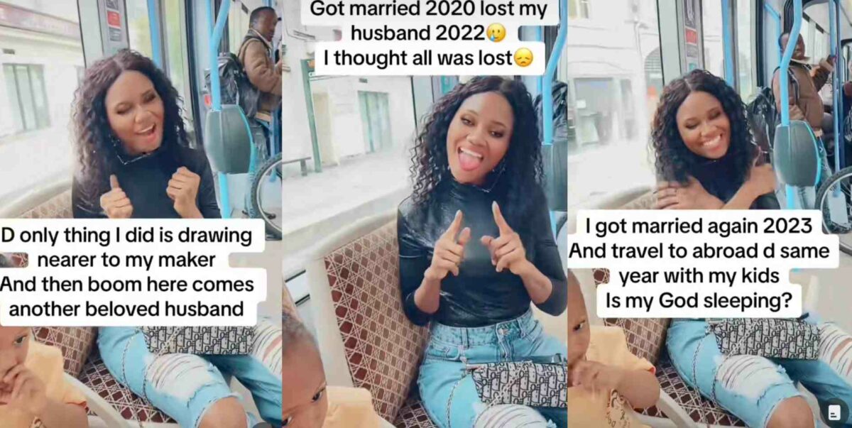 Lady remarries year husband died