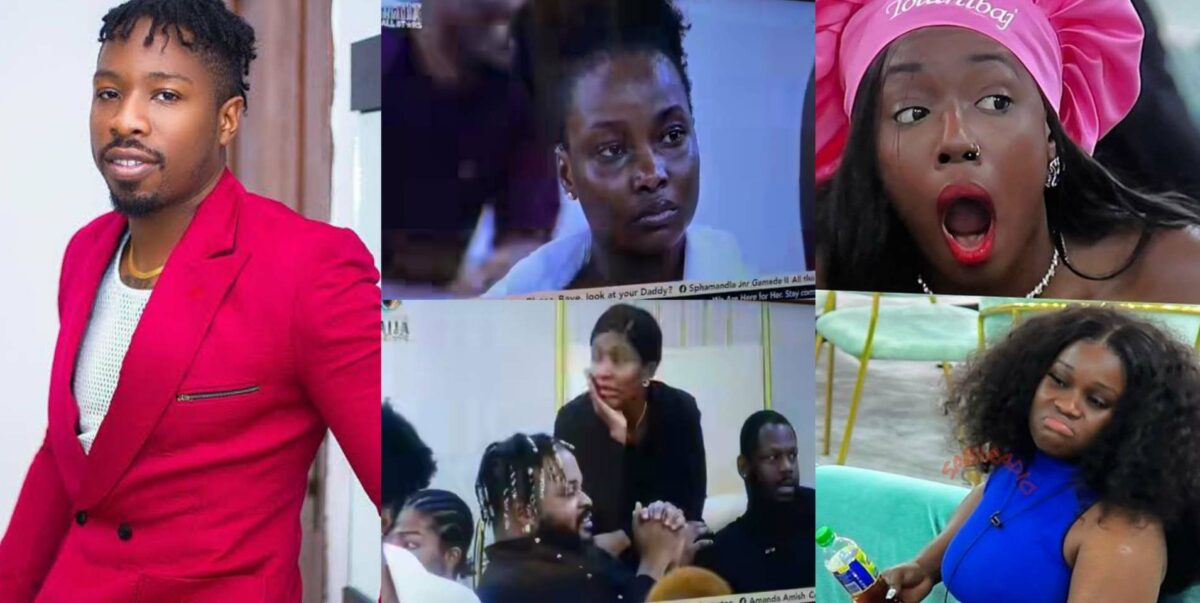 Ike Onyema housemates'facial reactions