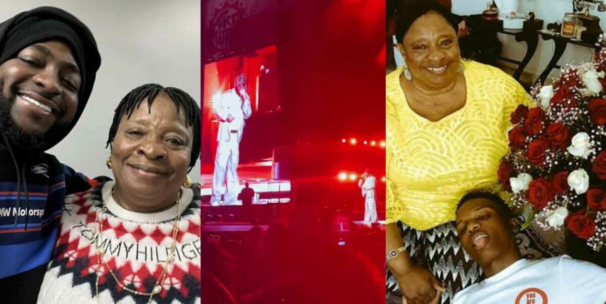 Davido tribute Wizkid's mother